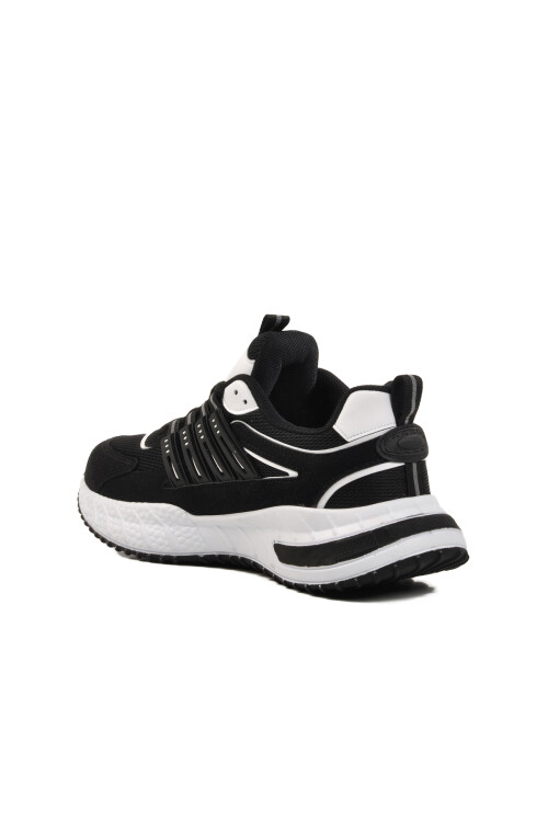 Black Mesh Lightweight Mens Sneakers 7615 M