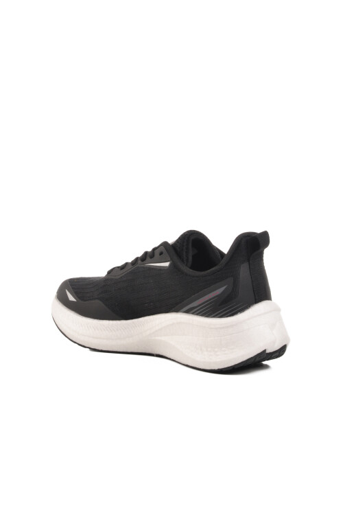 Black Mesh Lightweight Flexible Unisex Sneakers Maures 101 25063 G