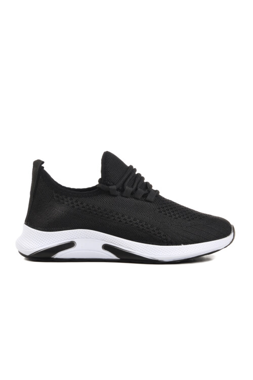 Black White Knit Light Unisex Sneakers Pina 101 G