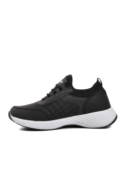 Siyah Beyaz Kadın Spor Ayakkabı 7060 G