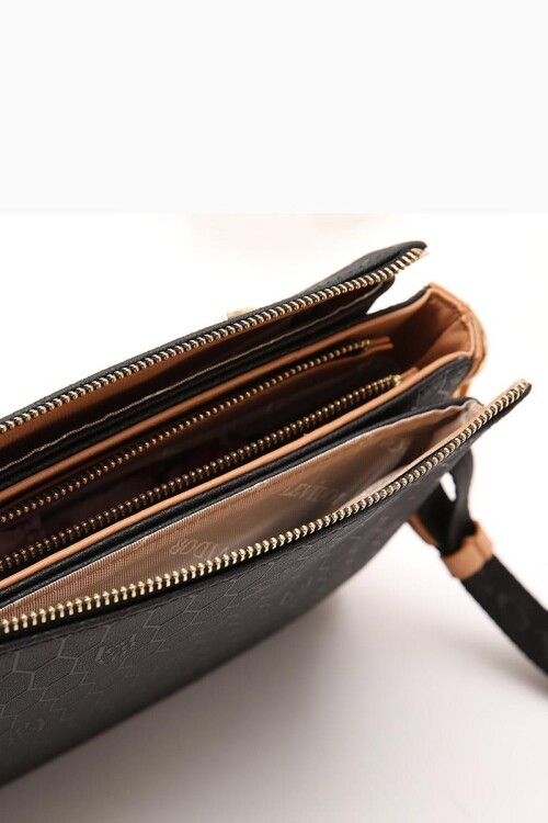 Siyah Camel  Kadın Omuz Çantası 930073