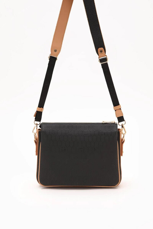 Siyah Camel  Kadın Omuz Çantası 930073