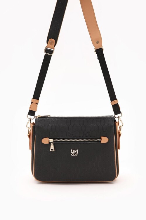 Siyah Camel  Kadın Omuz Çantası 930073