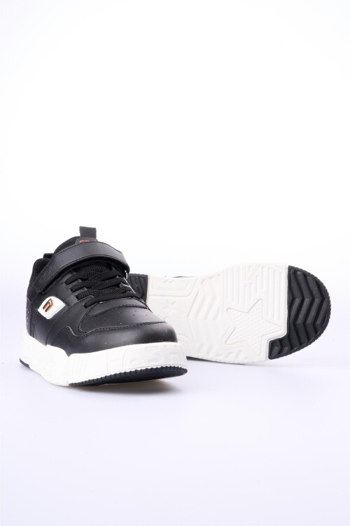 Black Velcro Boys Sneakers Prax F