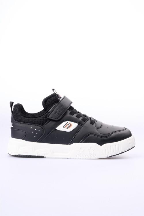 Black Velcro Boys Sneakers Prax F
