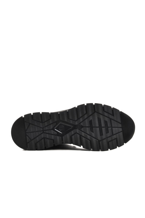 Black Genuine Leather Mens Boots 228 M