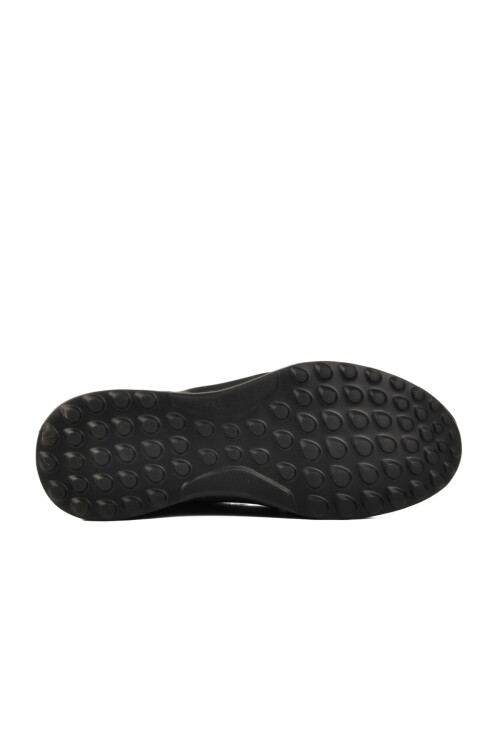 حذاء رجالي كاجوال من الجلد الطبيعي باللون الأسود مقاس 821803 M