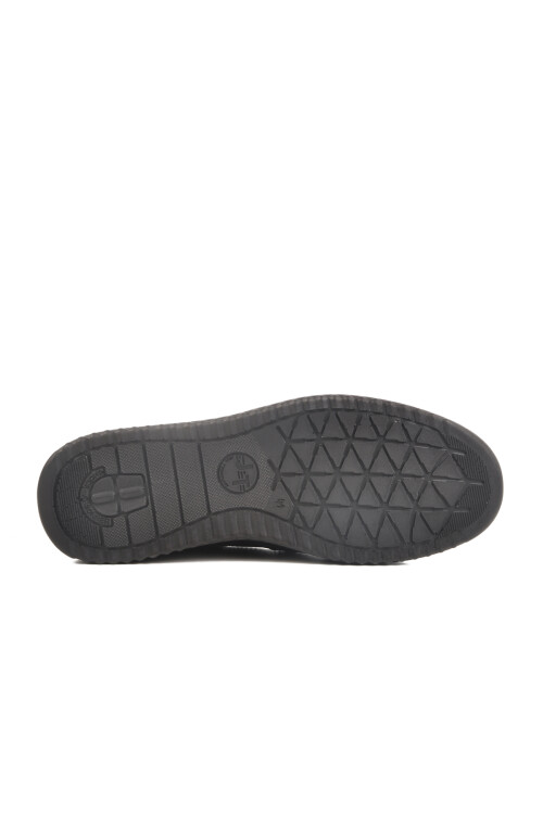 Black Genuine Leather Mens Casual Shoes LO2070-C200 M