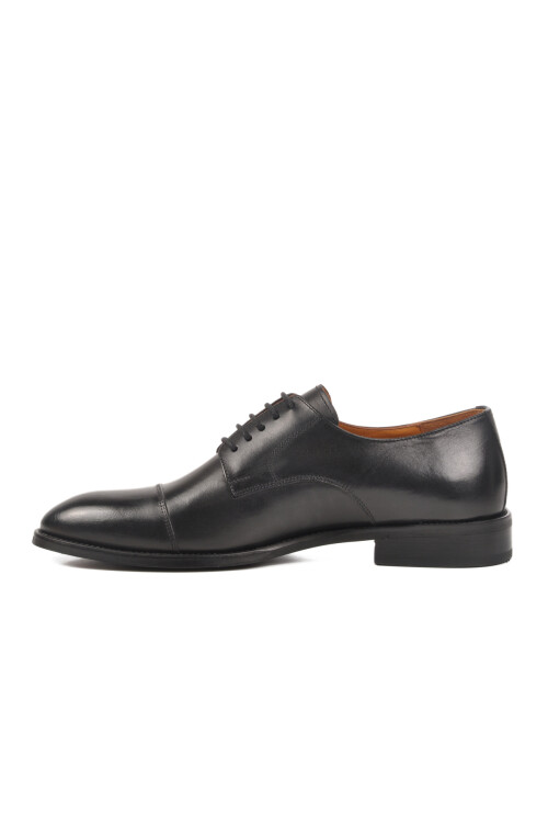 Black Genuine Leather Mens Classic Shoes 114006 M