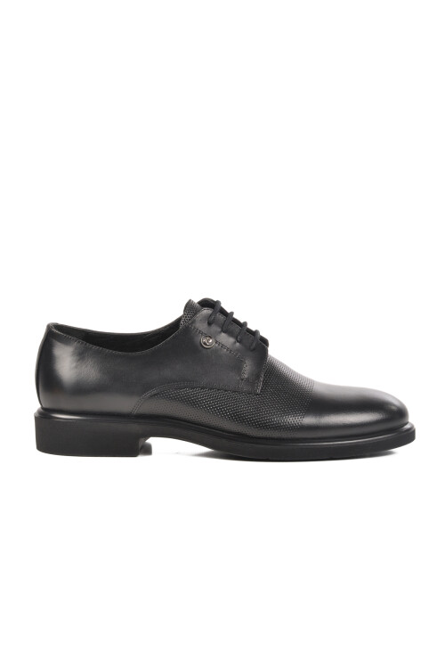 Black Genuine Leather Mens Classic Shoes 14226 M