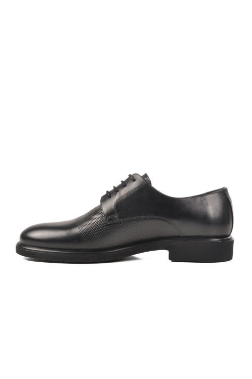 Black Genuine Leather Mens Classic Shoes 14226 M