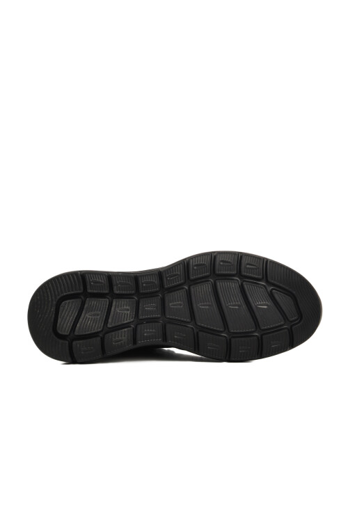 Siyah Hakiki Deri Ortopedik Erkek Casual Ayakkabı 822502 M