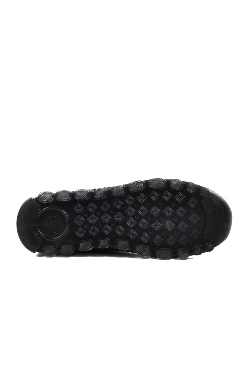 Black Genuine Leather Womens Casual Shoes 0003 Z