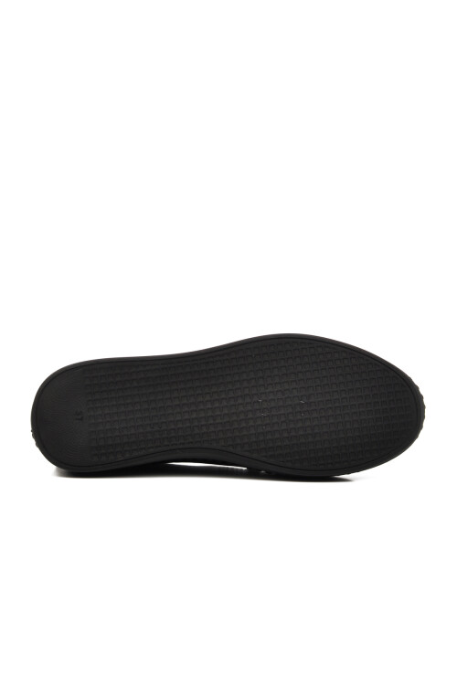 Black Genuine Leather Anatomic Womens Casual Shoes Z083 Z