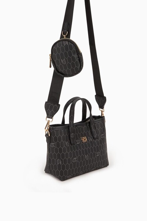 Black Womens Shoulder Bag 930163