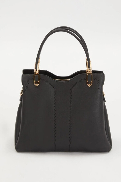 حقيبة يد وحقيبة كتف نسائية سوداء 930203