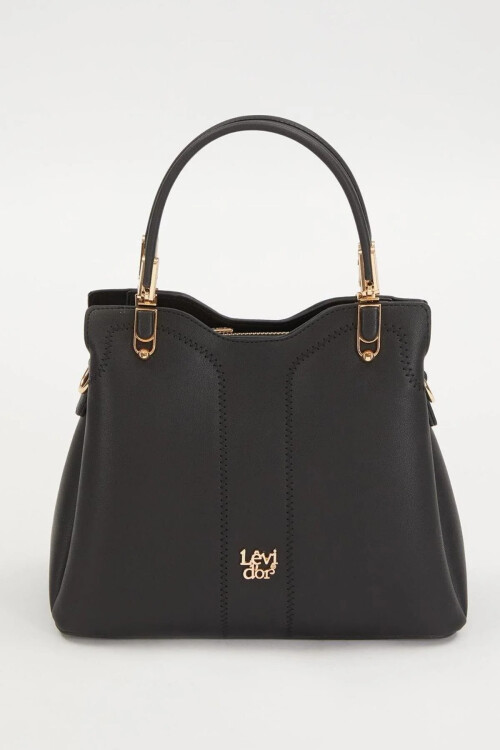 حقيبة يد وحقيبة كتف نسائية سوداء 930203