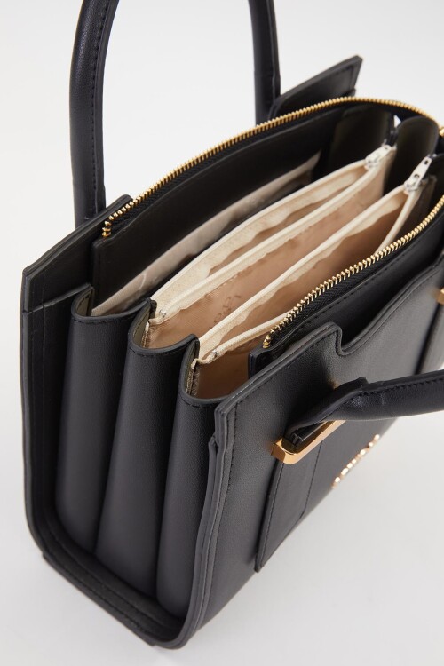 حقيبة يد وحقيبة كتف نسائية سوداء 930284