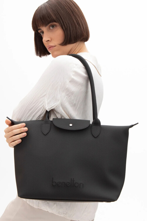  Black Womens Shoulder Bag BNT-1611