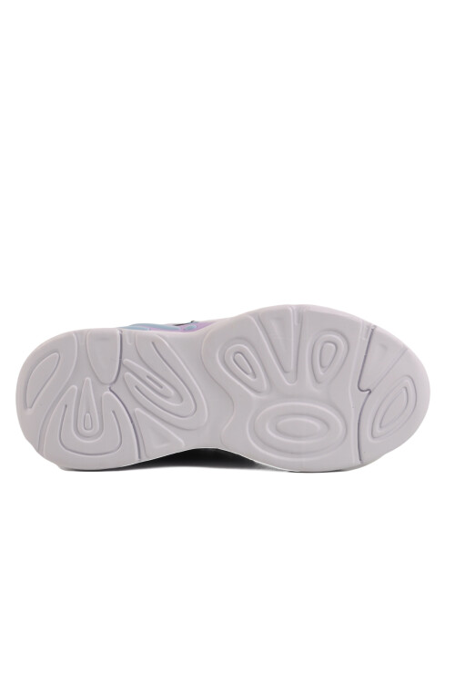 Siyah Cırtlı Fileli Hafif Kız Çocuk Spor Ayakkabı 1878 F