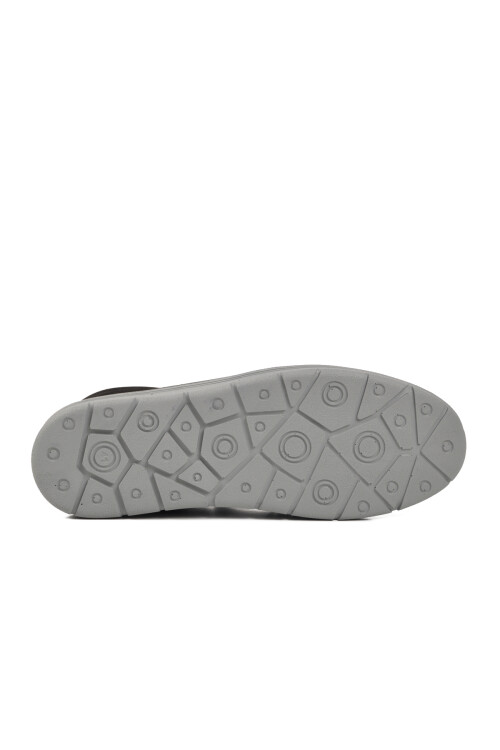 حذاء كاجوال رجالي من الجلد الطبيعي باللون الأسود 402 M