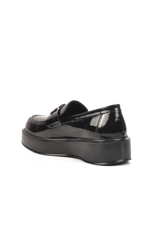 Black Patent Leather Wide-Mounted Mens Classic Shoes Premium 2127 M