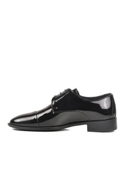 Black Patent Leather Genuine Leather Mens Classic Shoes 70K28 M