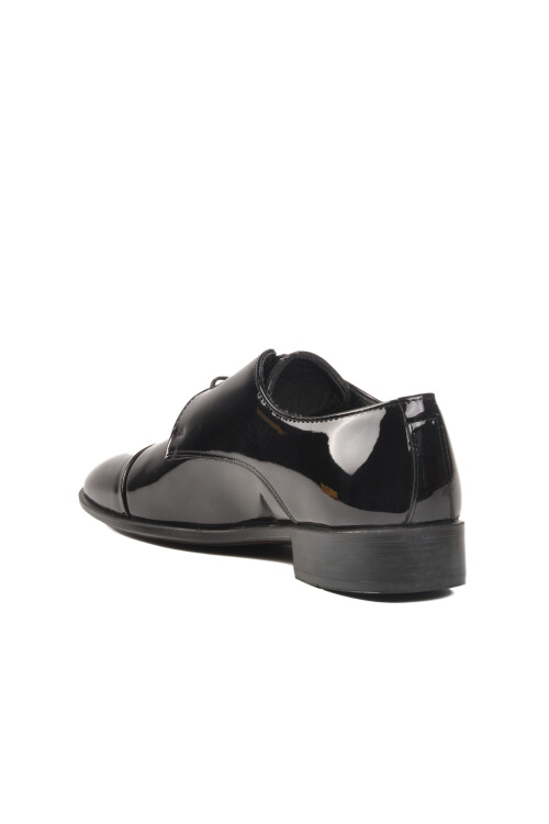 Black Patent Leather Genuine Leather Mens Classic Shoes 70K28 M