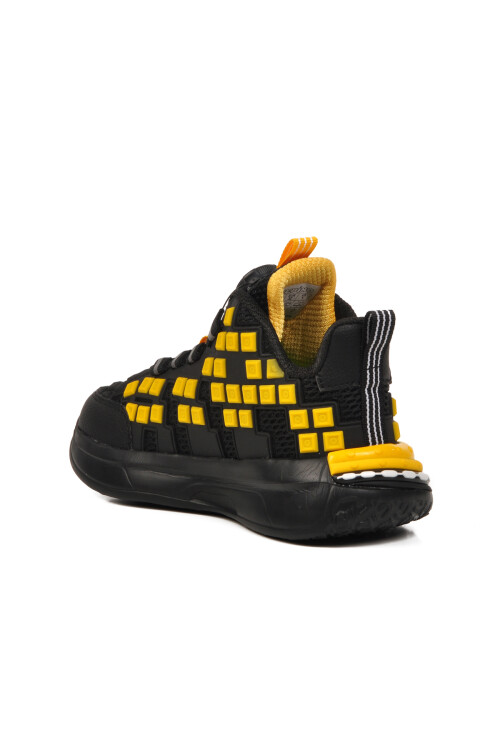 Sarı Misina Bağcıklı Bilek Boy Erkek Çocuk Sneaker 1974 F