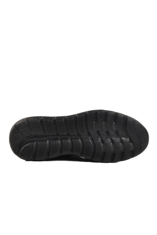 Black Mesh Lightweight Flexible Mens Sneakers Disc M