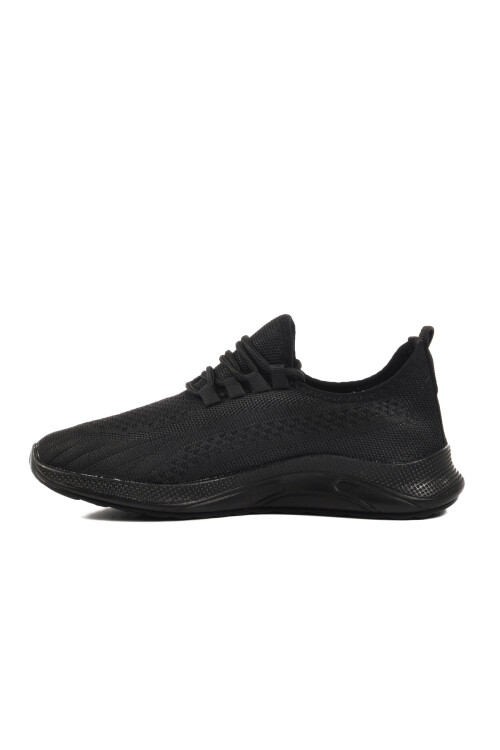 Black Knit Lightweight Mens Sneakers Pina 103 M