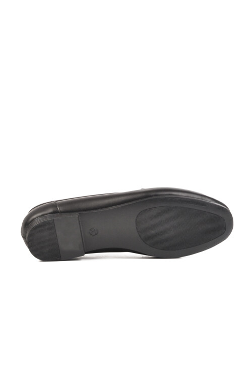 Black Thin Sole Lightweight Womens Ballerinas B-36 Z