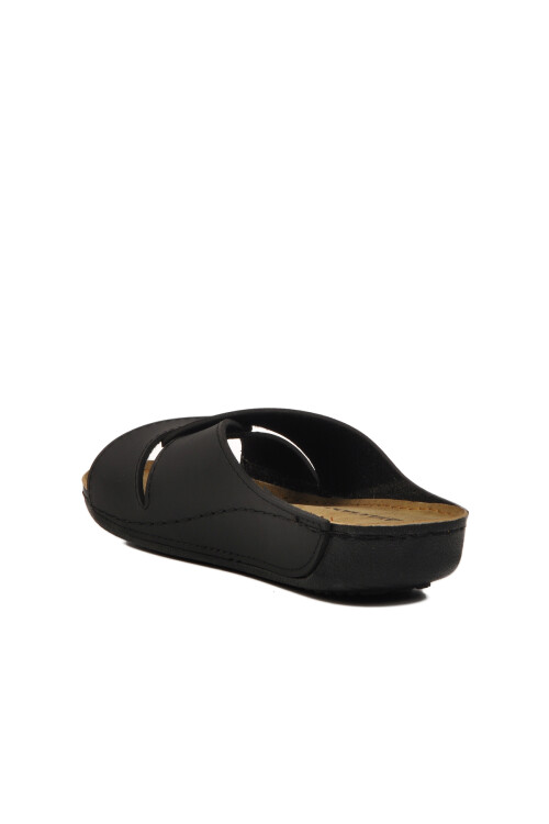 Black Lightweight Womens Slippers 08-001 Z