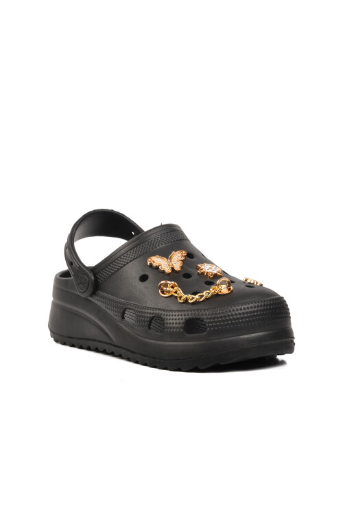 Black Sabo Womens Slippers 205 Z