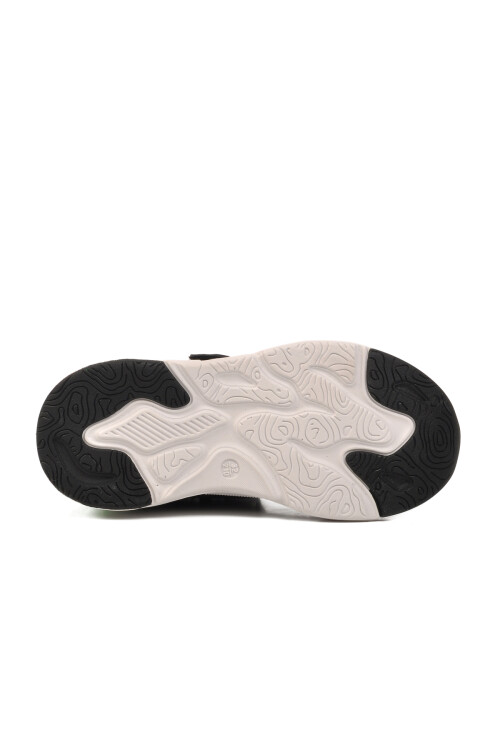 Black Velcro Lightweight Flexible Boys Sneakers Toti F