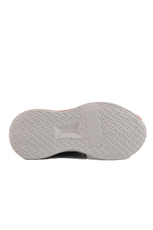 Siyah Cırtlı Fileli Hafif Erkek Çocuk Spor Ayakkabı 1966 F