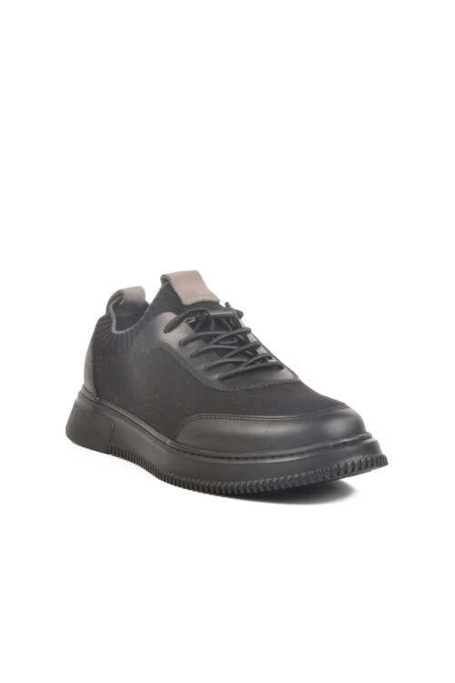 حذاء كاجوال رجالي خفيف الوزن من Anorak باللون الأسود LO02255-F412 M