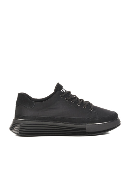 Black Memory Foam Mens Sneaker Monster M