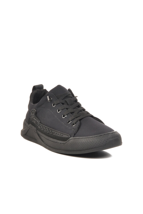 Black Textile Mens Sneaker Punch M