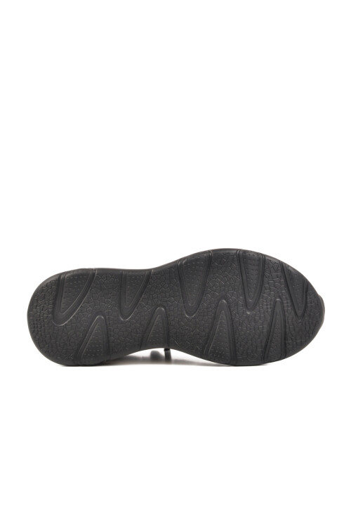 Black Lightweight Flexible Breathable Mens Sports Shoes 25Y522 M