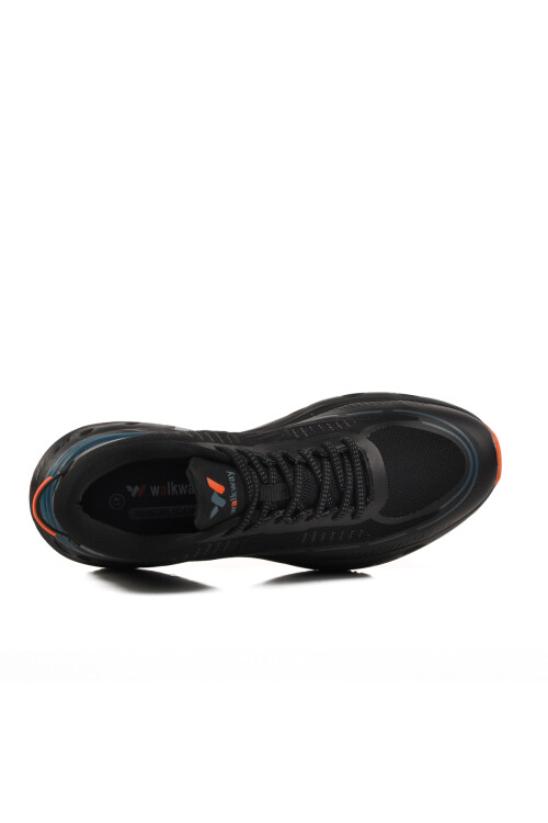 Novi M Black Mesh Memory Foam Mens Sneakers