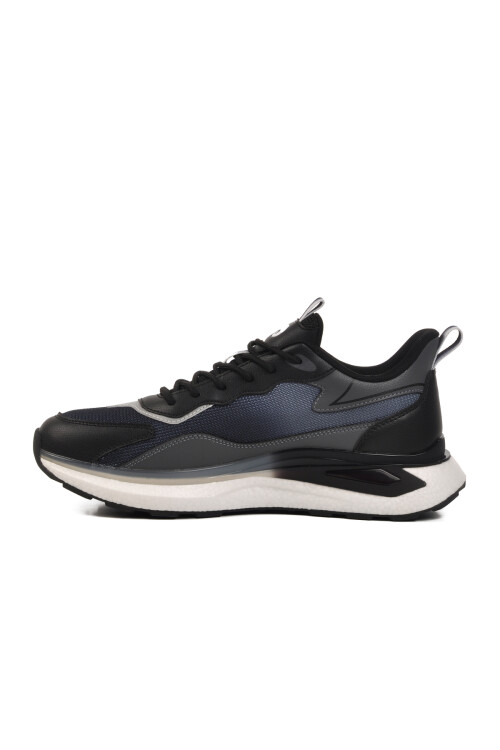 Black Mesh Lightweight Mens Sneakers PCI-11350 M