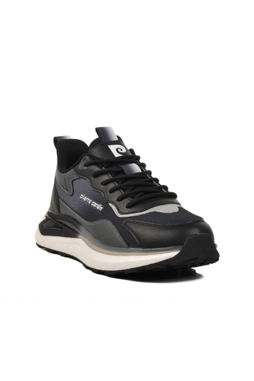 Black Mesh Lightweight Mens Sneakers PCI-11350 M