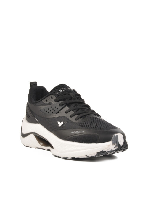 Black Mesh Lightweight Flexible Memory Foam Mens Sneakers Tirispol M