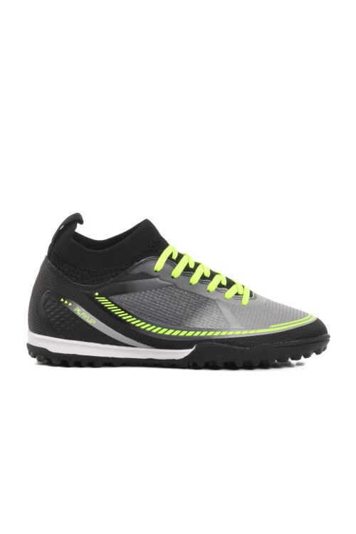 Siyah Çoraplı Unisex Halı Saha Ayakkabısı GH-251-141 G