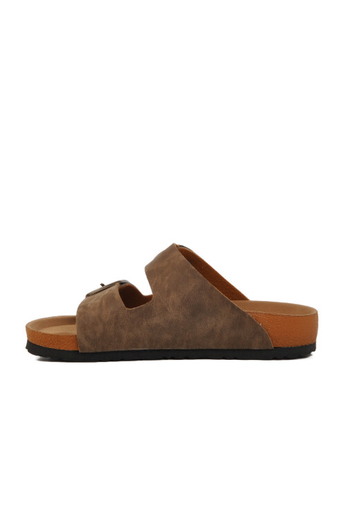 Mink Cork Sole Womens Slippers PC-6958 Z