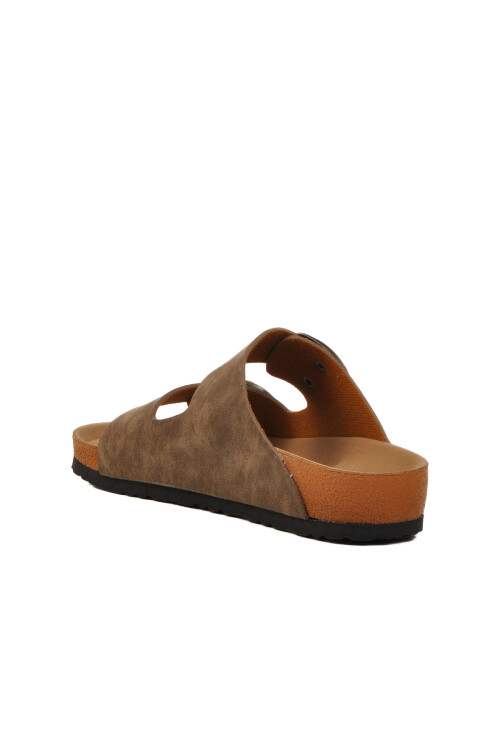 Mink Cork Sole Womens Slippers PC-6958 Z