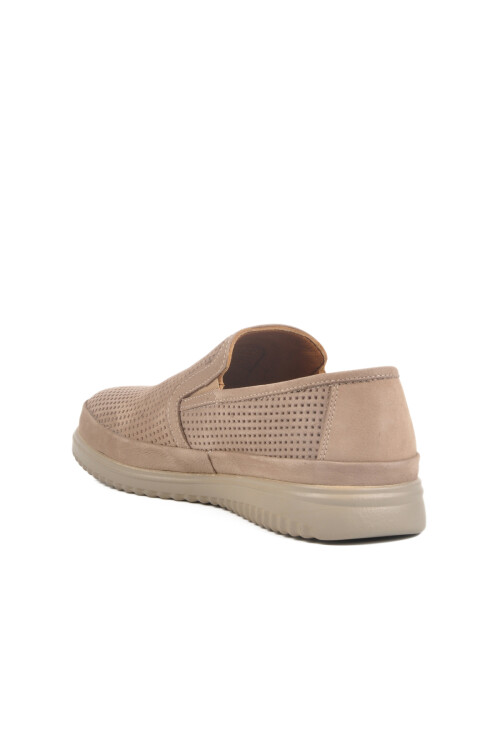 Vizon Nubuk Hakiki Deri Erkek Casual Ayakkabı LO2070-C200 M