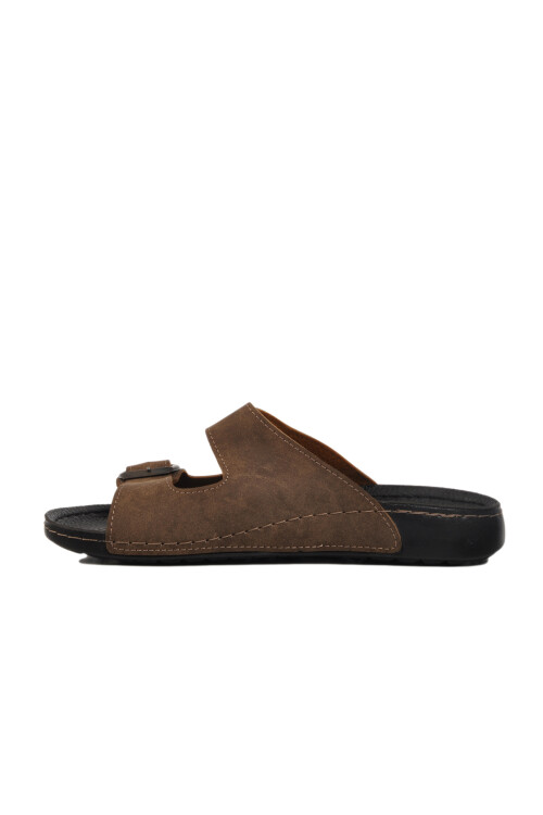 AyakmodMink Double-Strap Lightweight Men's Slippers 80-004 M