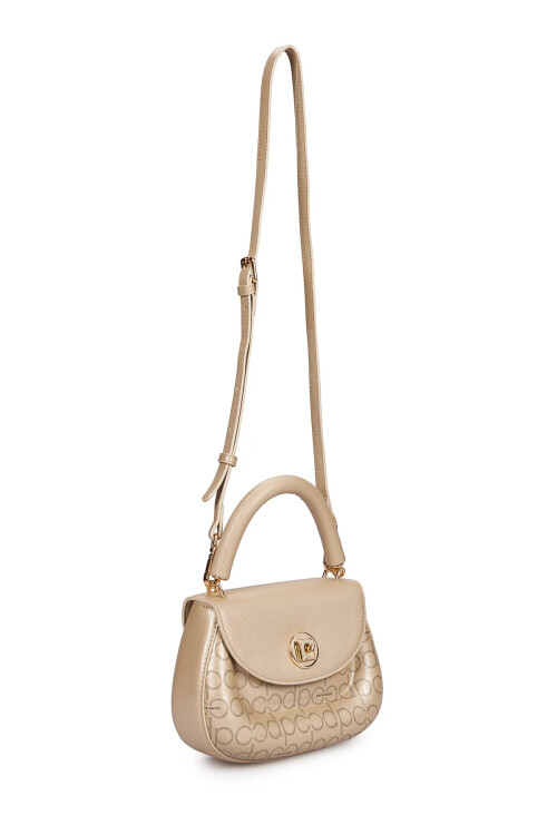 حقيبة يد وكتف نسائية ذهبية 05PC25Y10306-PMN